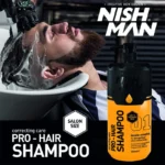 Shampoo Cabello Nishman 01 un cabello fuerte, saludable y manejable.
