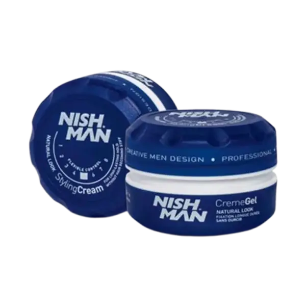 Nishman Crema para Peinar 5 Azul Extra Hold