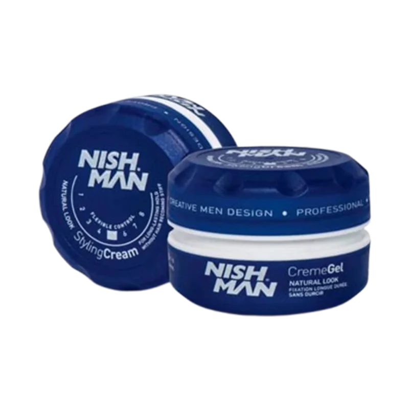 Nishman Crema para Peinar 5 Azul Extra Hold