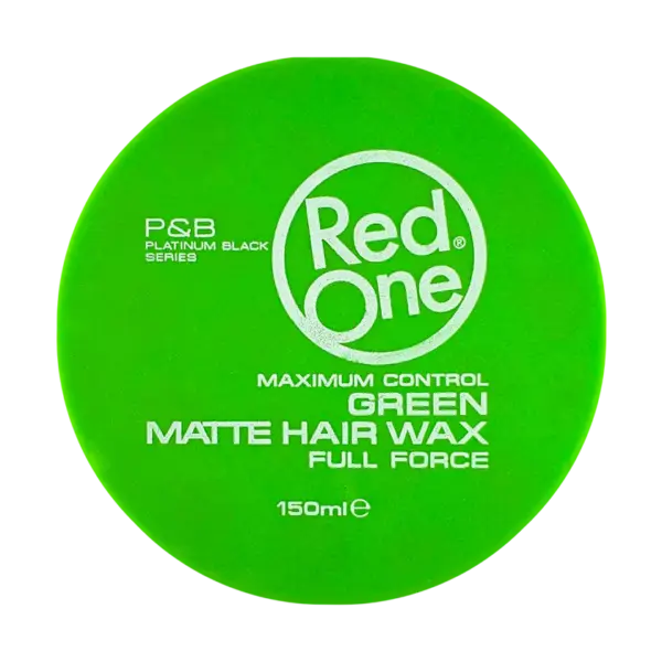 Cera Red One Verde Mate Green Hair Wax