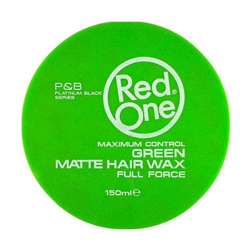 Cera Red One Verde Green Mate Hair Wax
