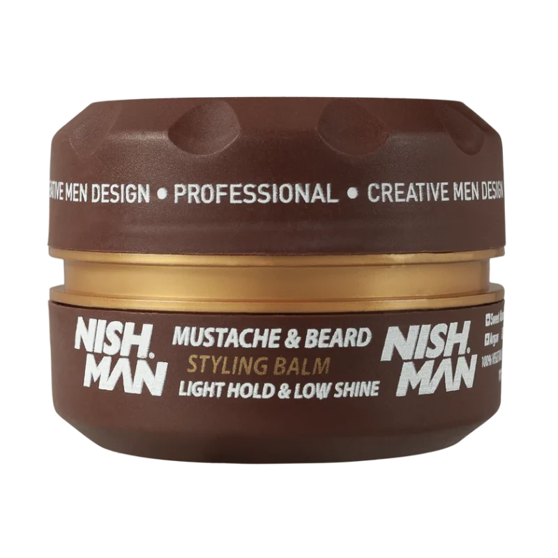 Cera para Barba y Bigote Nishman 100ml
