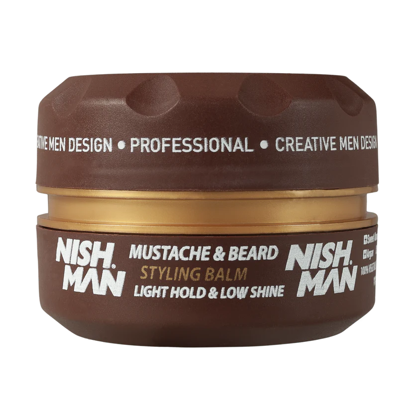 Cera para Barba & Bigote Nishman Mini x 30ml