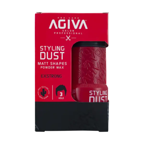Cera en Polvo Agiva Roja Fijacion Ultra Fuerte