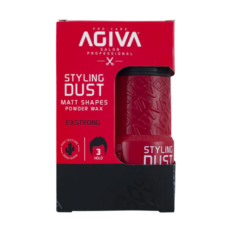 Cera en Polvo Voluminizador Agiva Roja – Fijación Fuerte 03