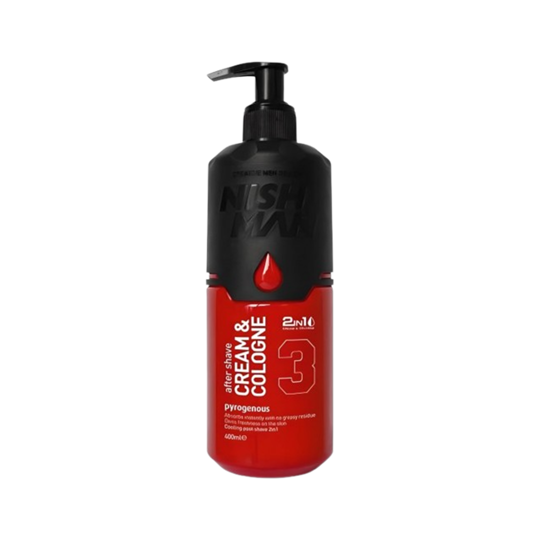 Nishman After Shave Crema y Colonia 400 ml 3 Pyrogenius