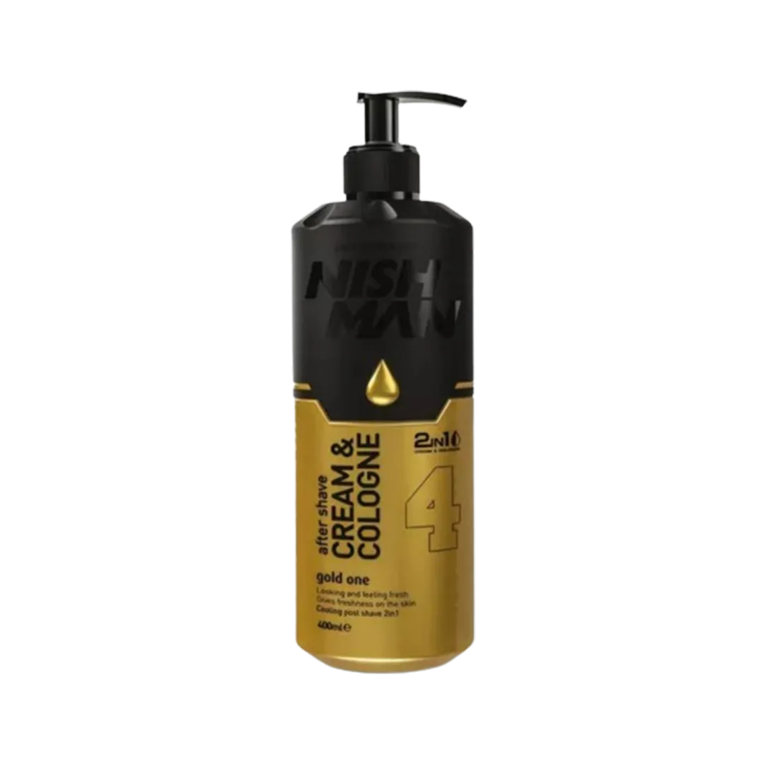Nishman - Crema Y Colonia After Shave N°04 Gold 400 Ml