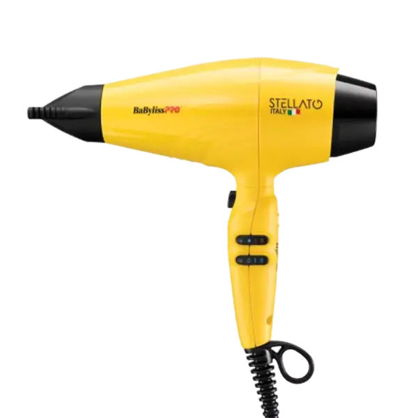 Secador Babyliss Stellato Italy Amarillo 2400 Wats