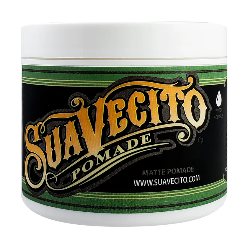 Cera Suavecito Mate Pomade Cera para el cabello con efecto de acabado mate