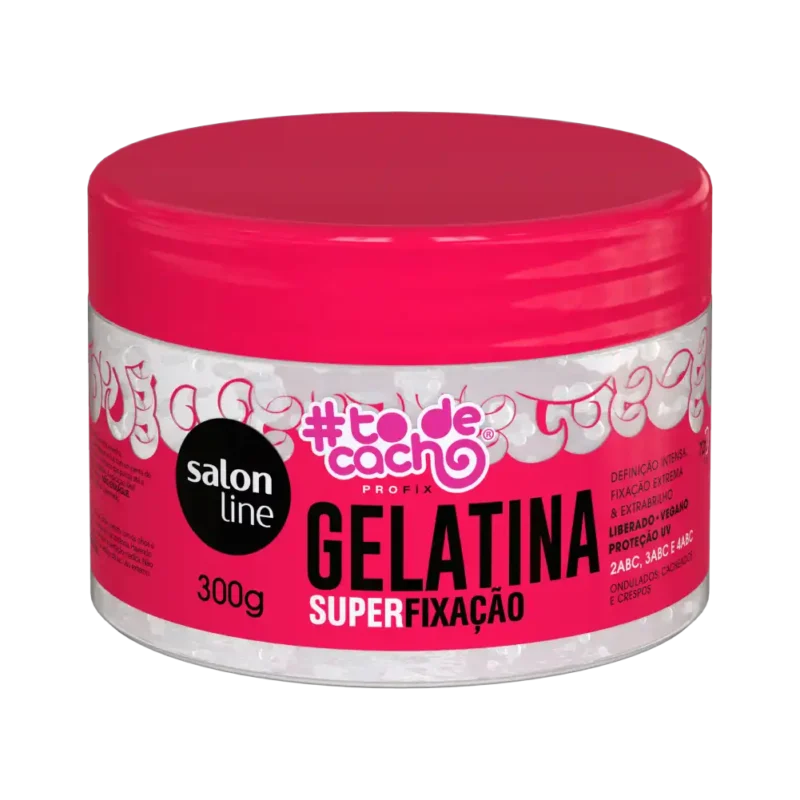 Gelatina Salon Line #Todecacho Súper Fijación 300gr