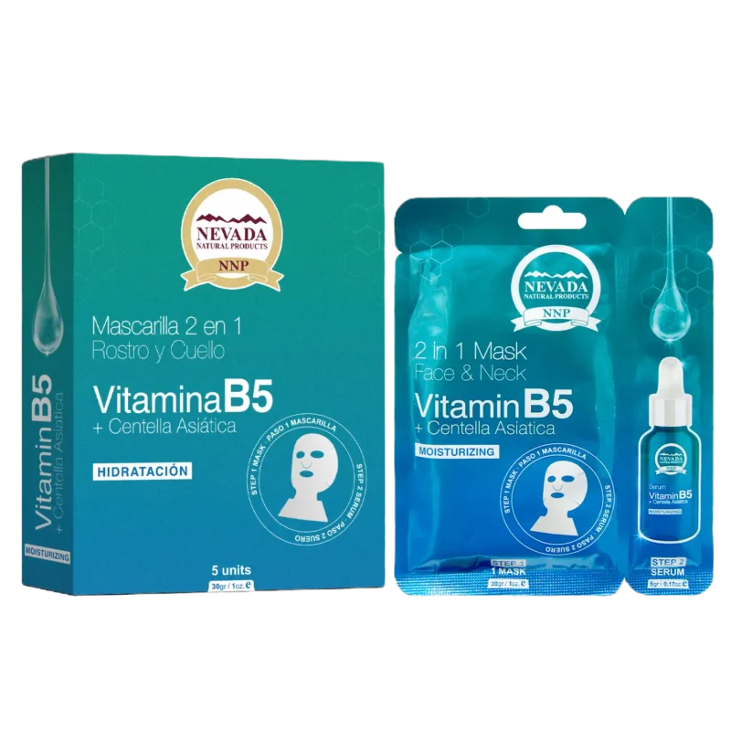 Mascarilla 2 en 1 NNP Vitamina B5 5X30gr