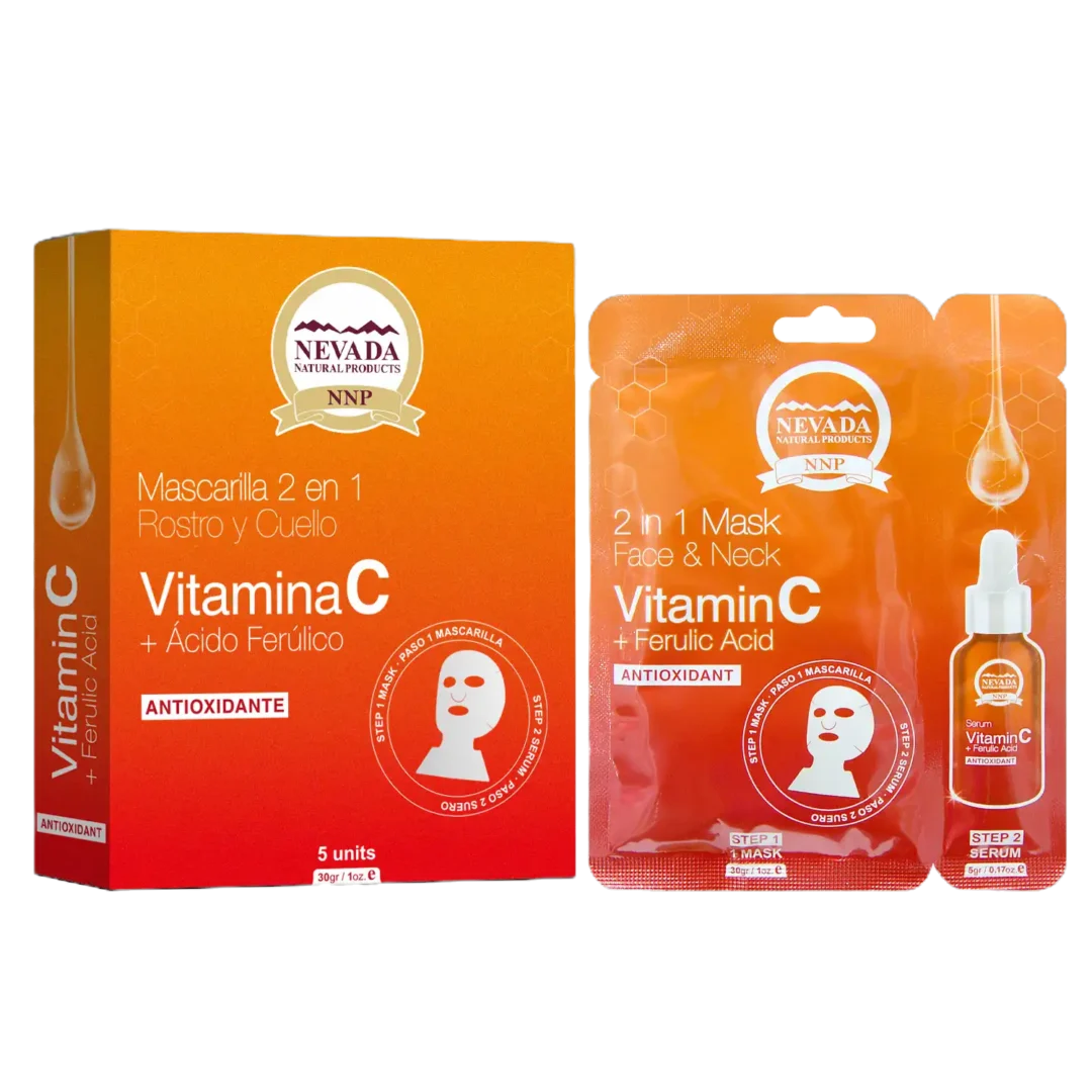 Mascarilla 2 en 1 NNP Vitamina C 5X30gr