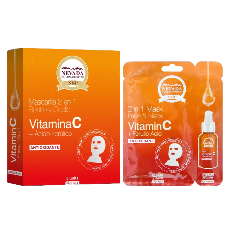 Mascarilla 2 en 1 NNP Vitamina C 5X30gr