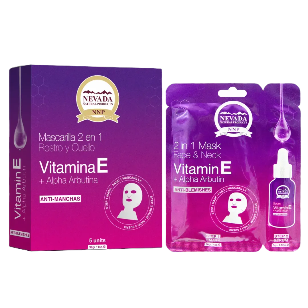 Mascarilla 2 en 1 NNP Vitamina E 5X30gr Nevada