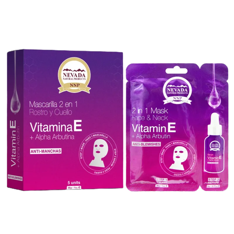 Mascarilla 2 en 1 NNP Vitamina E 5X30gr Nevada