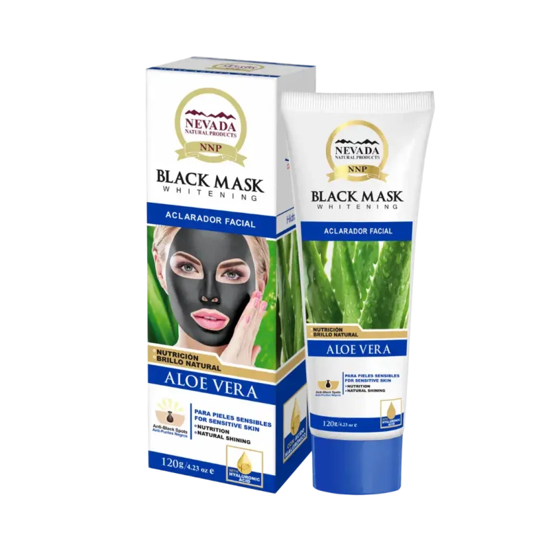 Mascarilla Facial Negra Aloe Vera NNP Nevada 120gr