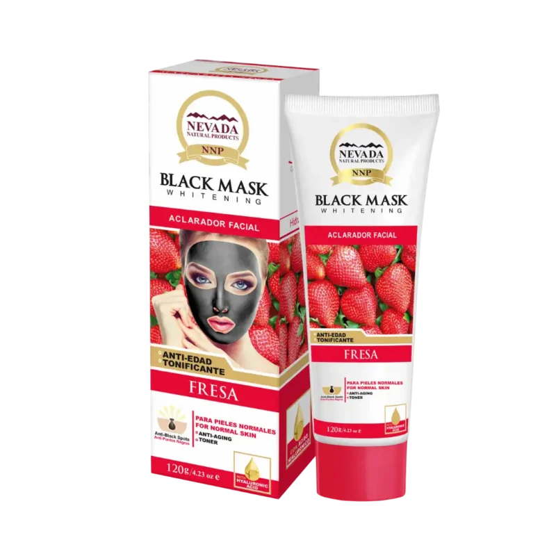 Mascarilla Facial Negra Fresa NNP Nevada 120gr