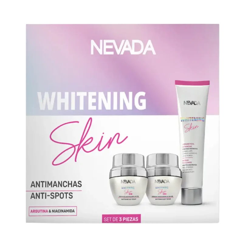 Set 3 piezas NEVADA WHITENING SKIN