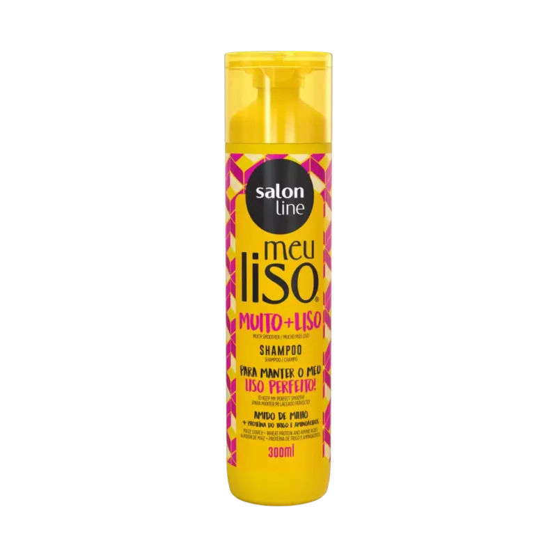 Shampoo Meu Liso Muito + Liso Salon Line 300ml