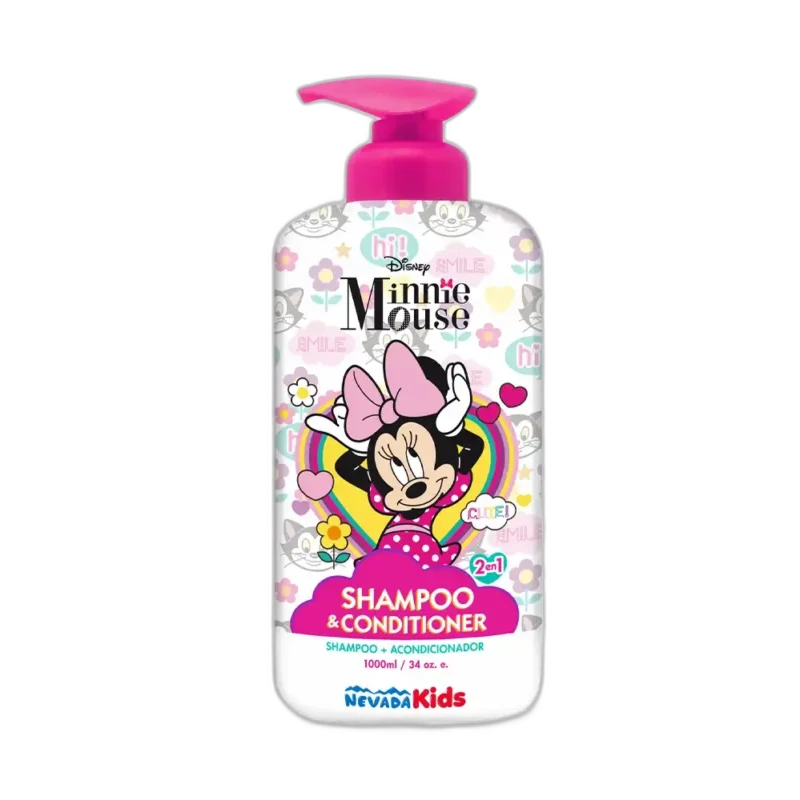 Shampoo y Acondicionador Minnie Mouse 1000ml