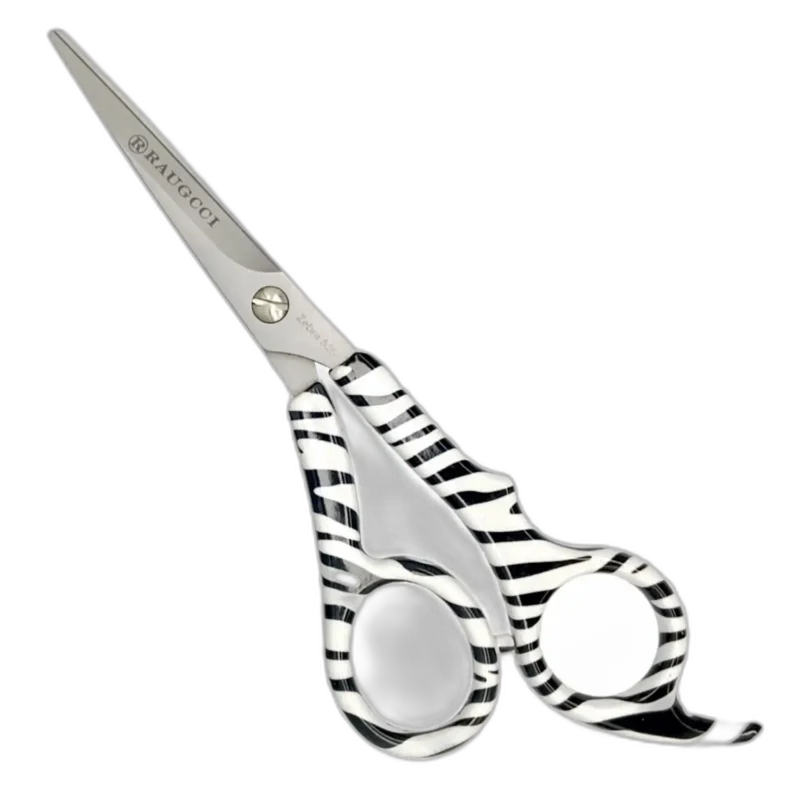 Tijeras Para Cabello Raugcci Zebra de Corte Microdentada