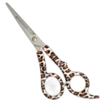 Tijeras Raugcci Leopard de Corte Microdentada