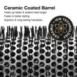 Cepillo Redondo Ceramic + Ion Tourmaline Ci-15