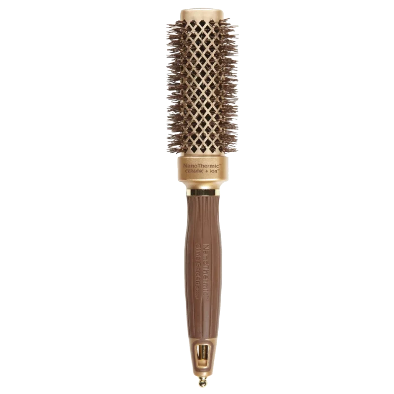 Cepillo Olivia Garden Ceramic + Ion Dorado NT24 1″