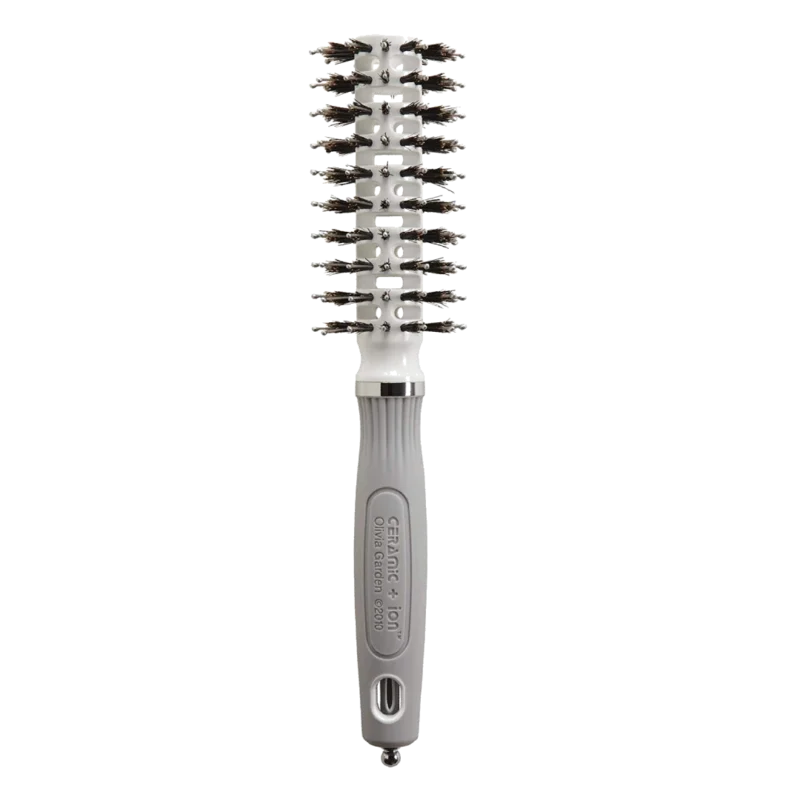 Cepillo Redondo Mixto Jabali Turbo Vent Combo Ceramic + Ion Petite