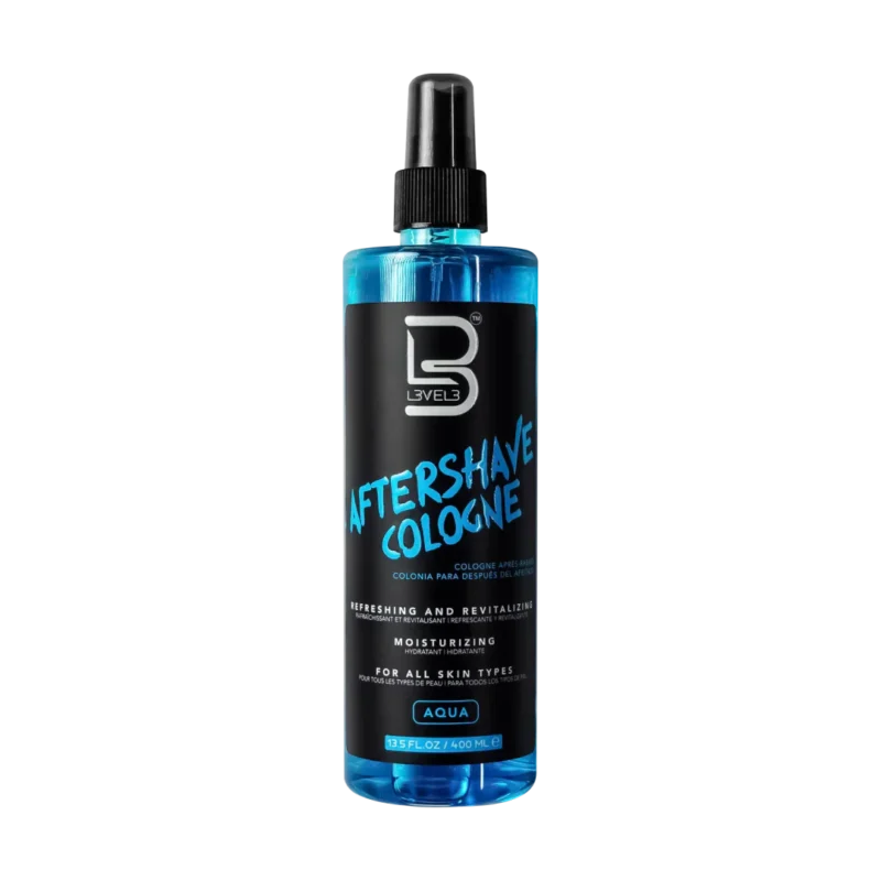 After Shave Level3 Aqua Azul