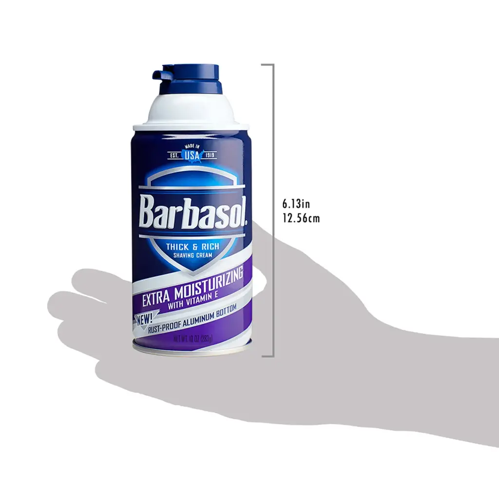 Barbasol Extra Con vitamina E 3