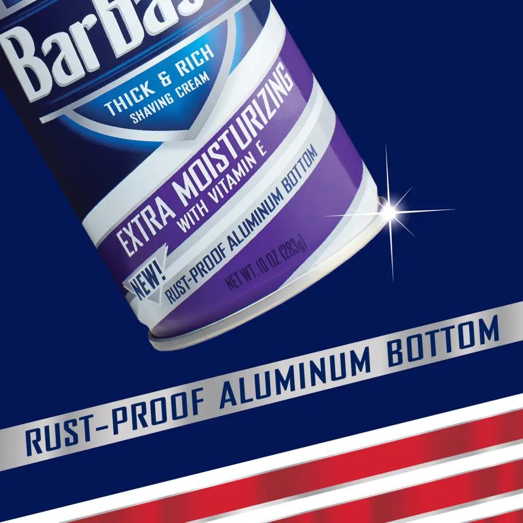 Barbasol Extra Con vitamina E 4