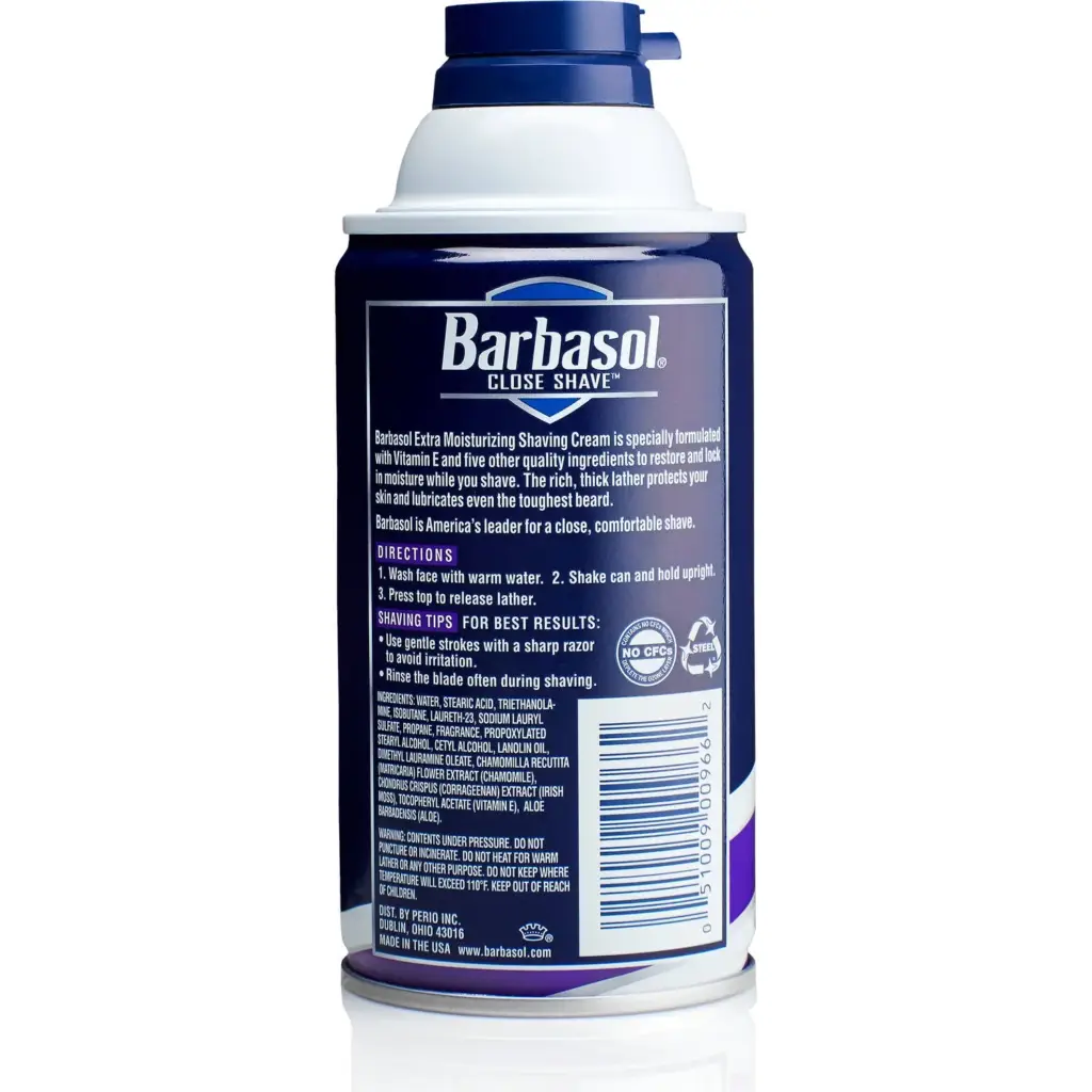 Barbasol Extra Con vitamina E 6