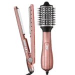 Combo Cepillo Secador 64mm y Plancha Nano Titanium 32mm