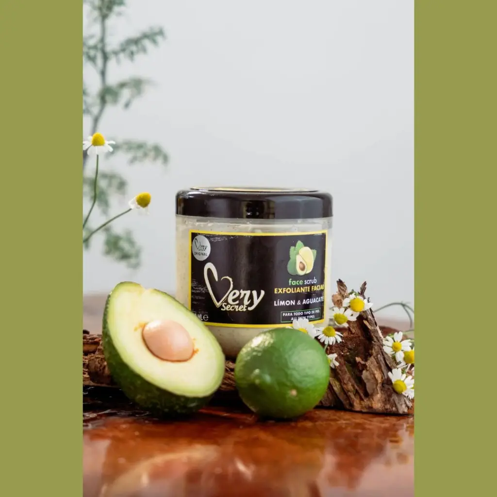 EXFOLIANTE FACIAL LIMÓN Y AGUACATE 500 ML