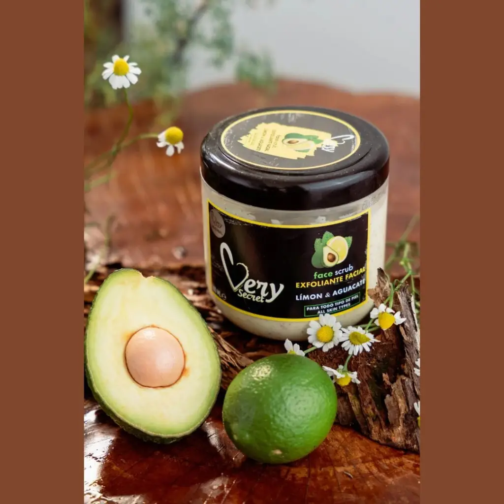EXFOLIANTE FACIAL LIMÓN Y AGUACATE 500 ML 2