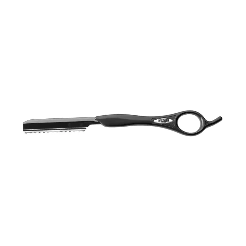 Feather Styling Razor Larga Negra