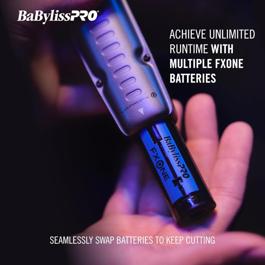 Patillera Babyliss Inalambrica BLUE FX ONE - Imagen 6