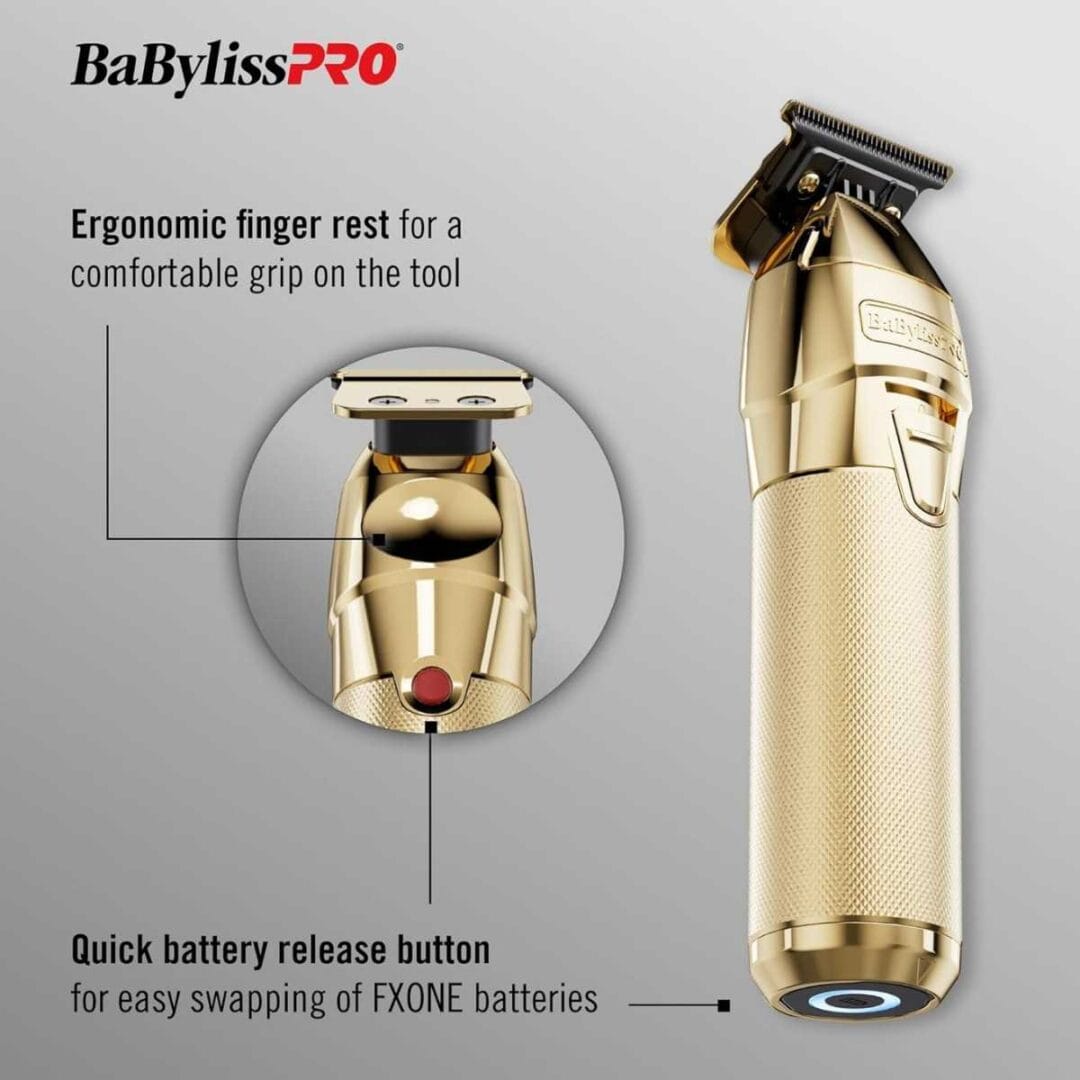 Patillera Babyliss Inalambrica GOLD FX ONE - Imagen 3