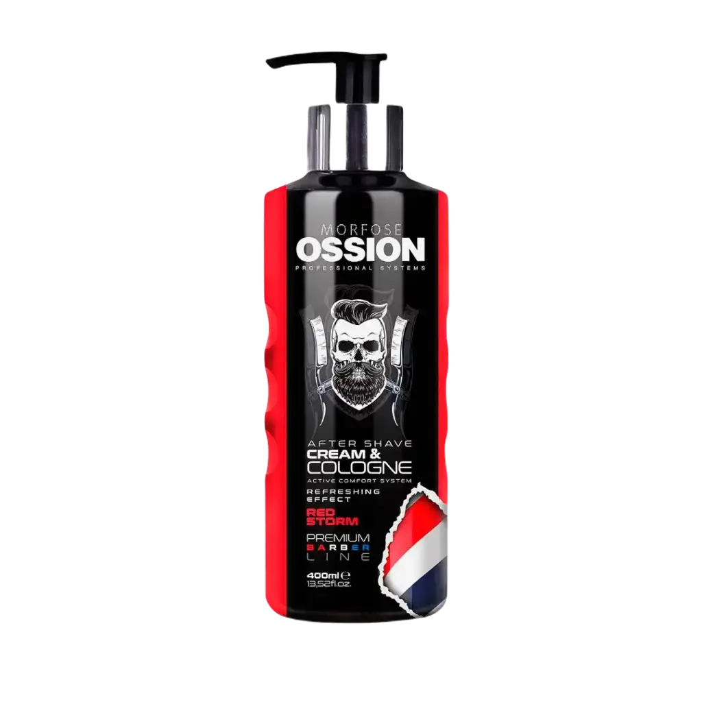 After Shave Ossion Crema y Colonia Rojo 400ml