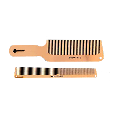 Kit de Peinillas x2 Gold Babyliss Metalicas