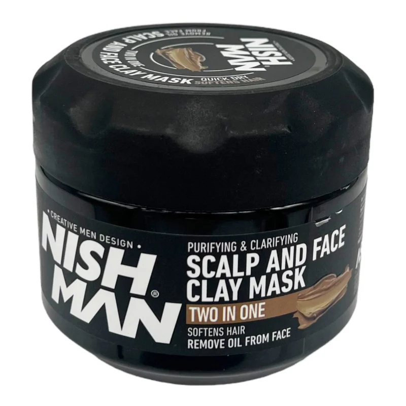 Mascarilla Nishman Dos en uno Arcilla