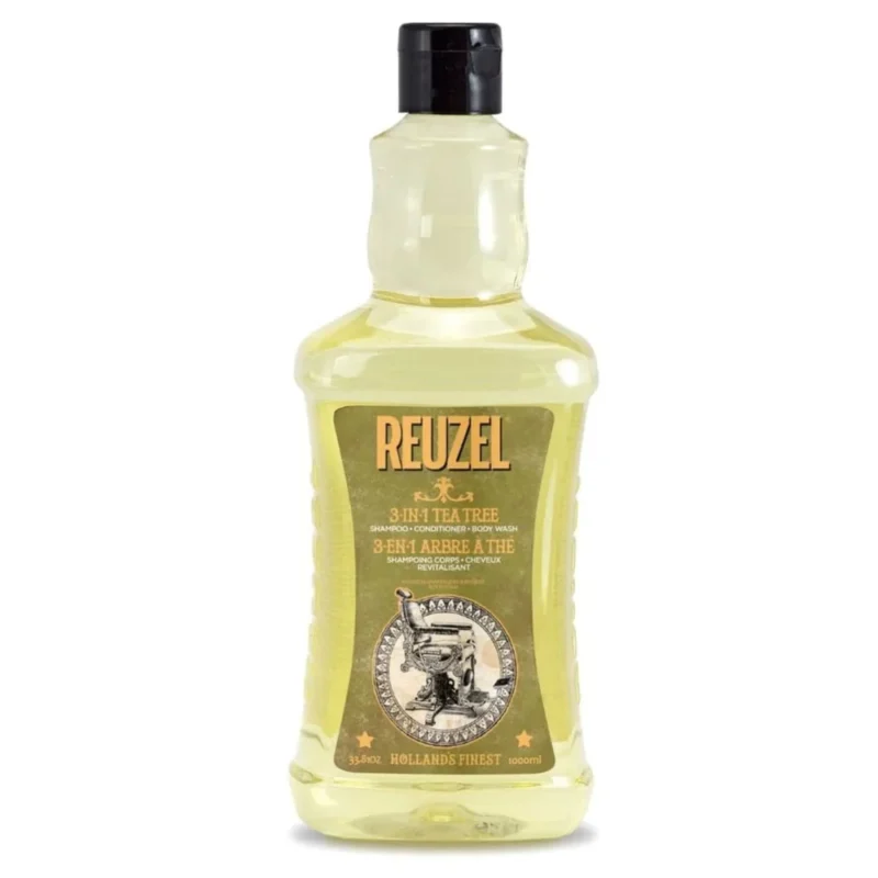 Shampoo Reuzel 3 en 1 Tea Tree 1000ml