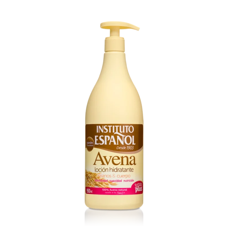 Crema Hidratante Manos y Cuerpo de Avena Instituto Español 950ml