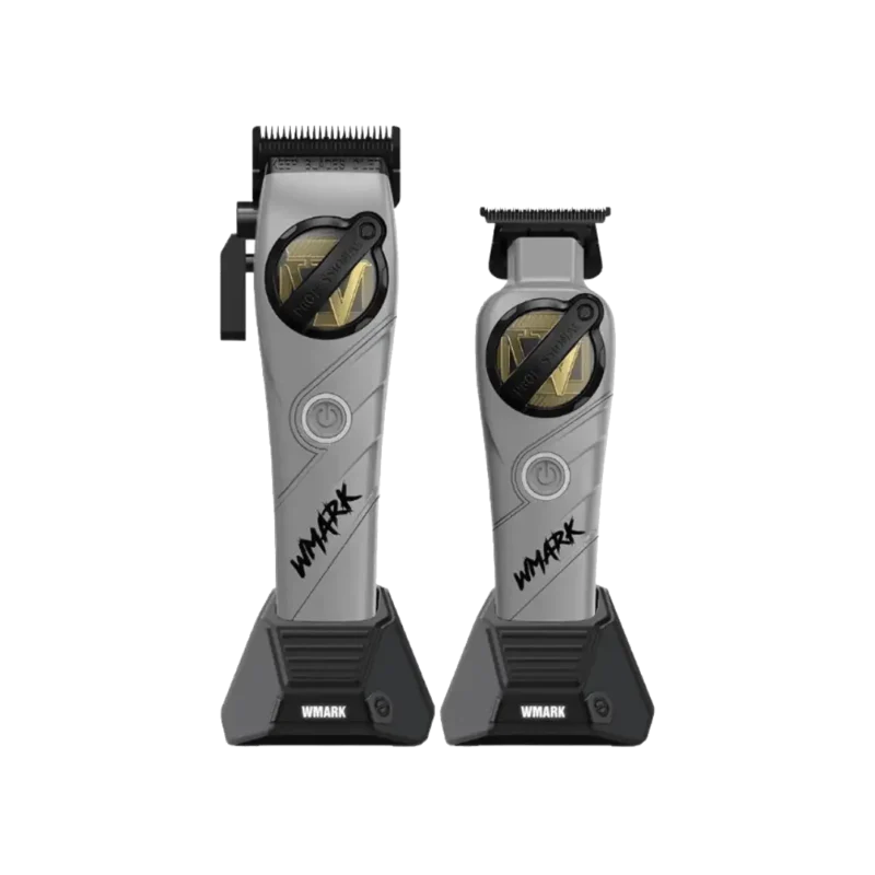 Kit Maquina y Patillera Wmark 8613 Gris