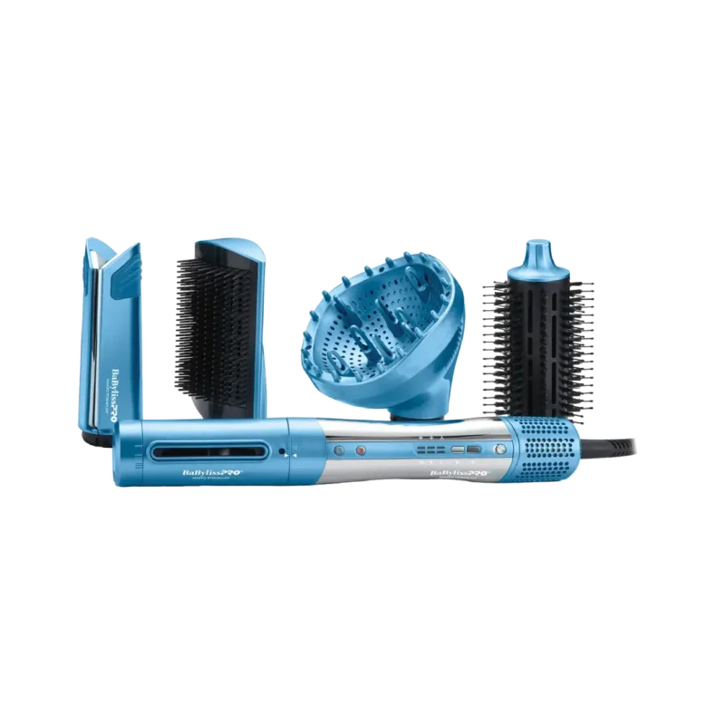 Multiestilizador Babyliss Pro Secador Ionico 5 en 1 Azul