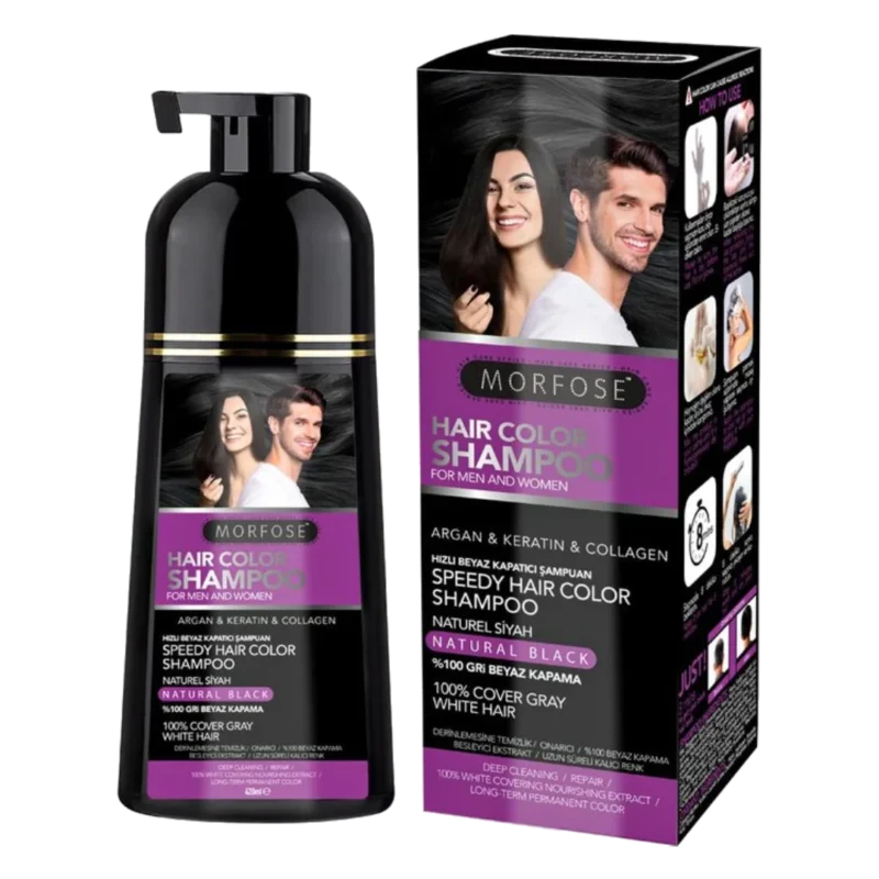 Shampoo Color Barba y Cabello Morfose 420ml