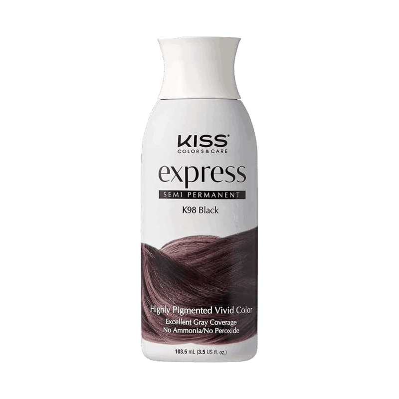 Tinte Kiss Color Express K98 Black Negro