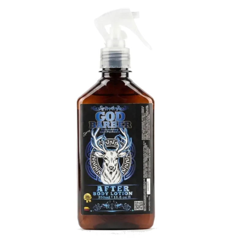 After shave god barber azul 350ml