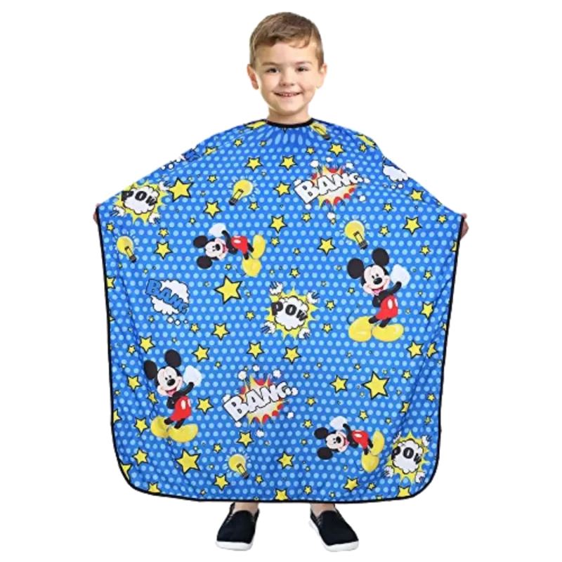 Capa de barberia diseño Niño medio estampada